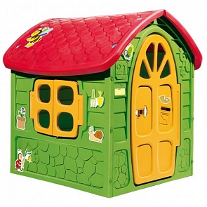 Игровой домик с окошком и дверью (Mochtoys, 1463) Игровой домик с окошком и дверью (Mochtoys, 1463)